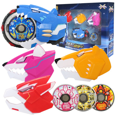 韩国正版迷你特工队X机甲玩具玩具儿童变形合体机器人金刚玩具汽车人弗特男孩生日黄金版8910特工X变身器