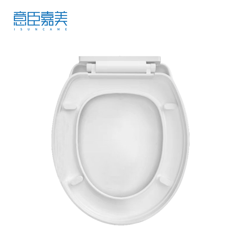 意臣嘉美 马桶盖坐便器盖板加厚款 O型缓降 套