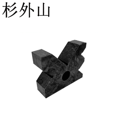 杉外山 90度钳工划线V型铁轴类检测V型块 多口铁100*80*30一对 单位:套