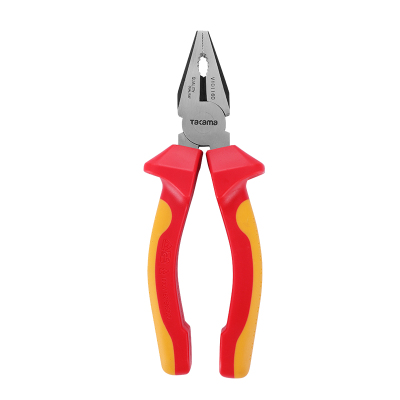 takama 高松 VDE绝缘耐压钢丝钳老虎钳虎口钳子8英寸 v101200