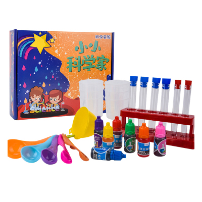 乐童童玩具儿童科学小实验套装手工DIY趣味实验80个实验适用3岁以上包装27*22*7.5cm