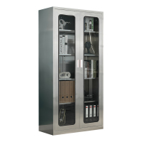 DXBG不锈钢文件柜档案柜资料柜器械柜储物柜仪器柜304全不锈钢通玻柜