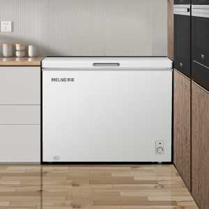 美菱 家用商用冰柜冷藏冷冻转换大容量冷柜卧式冰箱白色单温柜多档调温断电保护大容量商用冰柜 BC/BD-300DT