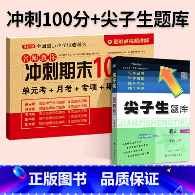 [尖题+期末冲刺100分]语文2本◆人教版 二年级上 [正版]2024春尖子生题库二三年级四五年级六一年级上下册数学语文