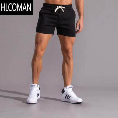 HLCOMAN运动短裤男健身跑步 弹力三分裤男夏季超短裤 性感3分裤 休闲百搭