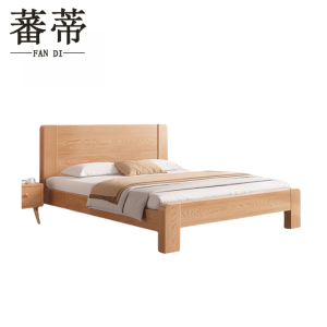 蕃蒂宿舍床实木1.5米+床垫组