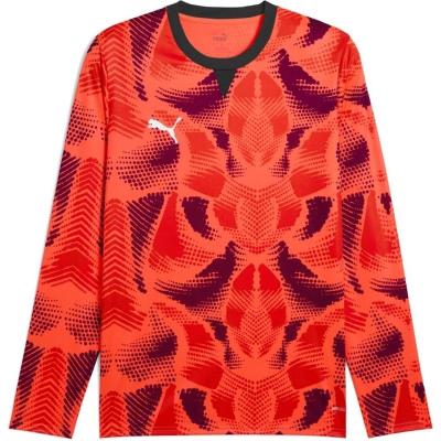 彪马(Puma)专业守门员长袖吸湿速干透气运动T恤