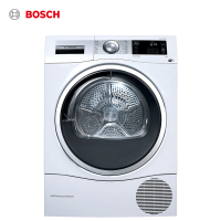 博世(BOSCH)WTU879H00W 9公斤 烘干机 热泵干衣机 婴幼除菌烘 低温护衣 全干即穿 原装进口