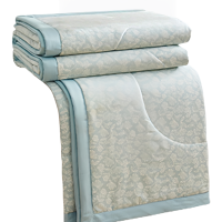 铭思沃夏凉被180x200cm条 安妮蓝