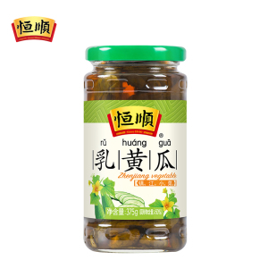 恒顺乳黄瓜375g*2瓶脆甜小黄瓜即食酱黄瓜菜腌制