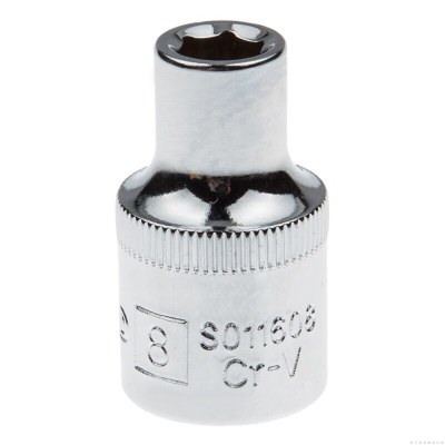 钢盾(SHEFFIELD) S011624 12.5mm系列公制6角标准套筒24mm[家用]