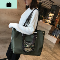 单肩包大包包女2020新款大容量潮牛津布韩版手提包通勤托特包休闲NEW LAKE女士单肩包