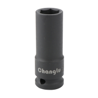 长鹿 1/2" 气动加长六角套筒(工业级) 20mm