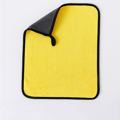 洁能尚 JNS0426 30*40cm 72g 1块/包 高密珊瑚绒清洁 抹布 (计价单位:包) 灰黄色