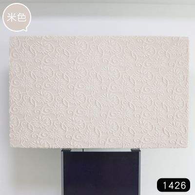 55寸液晶电视机罩套电视机盖布防尘罩金铂喜新款现代简约65寸家用米色142665英寸