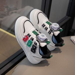 男童板鞋2023春秋季新款儿童校园学生版演出小白鞋女童休闲运动鞋