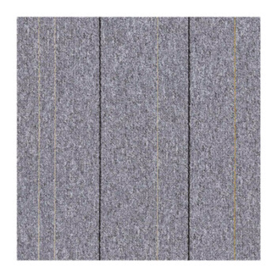 杜晶 办公室方形拼接地垫 灰色条纹50*50cm 片