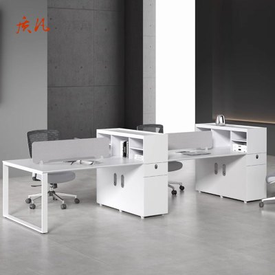 质凡员工办公桌组合屏风职员办公桌