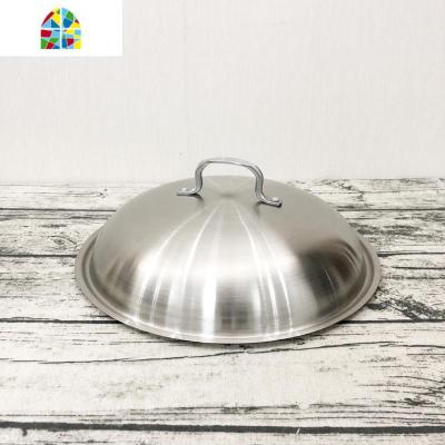 不锈钢锅盖高拱盖加厚26cm28cm30cm34cm36cm38cm40cm42cm45cm FENGHOU 32cm