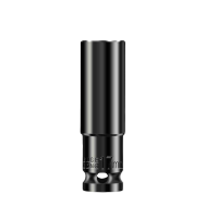 智铮朗月 12.5mm1/2系列加长六角套筒 17*78mm 个