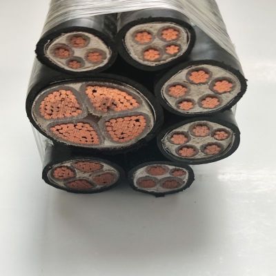 金电石 硬芯铜电缆 YJV3*10+1*6 米