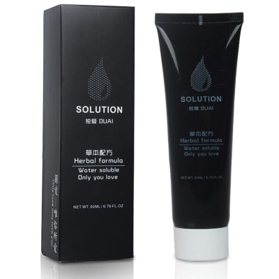 [买1送1]独爱水溶性人体润滑液60克草本配方男女通用情侣系列肛后庭女用阴道润滑剂夫妻房事润滑油性生活成人情趣用品