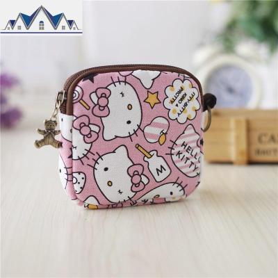 大容量卫生巾收纳包 可爱拉链装姨妈巾袋子放卫生棉m巾的月事小包 三维工匠