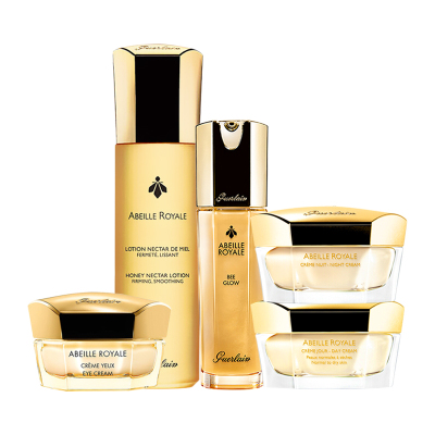 娇兰(guerlain)帝皇蜂姿紧致面部护肤套装礼盒修复改善肤色 5件(水