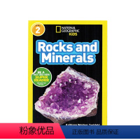 [正版]进口英文原版绘本National Geographic Kids Level2:Rocks and Miner