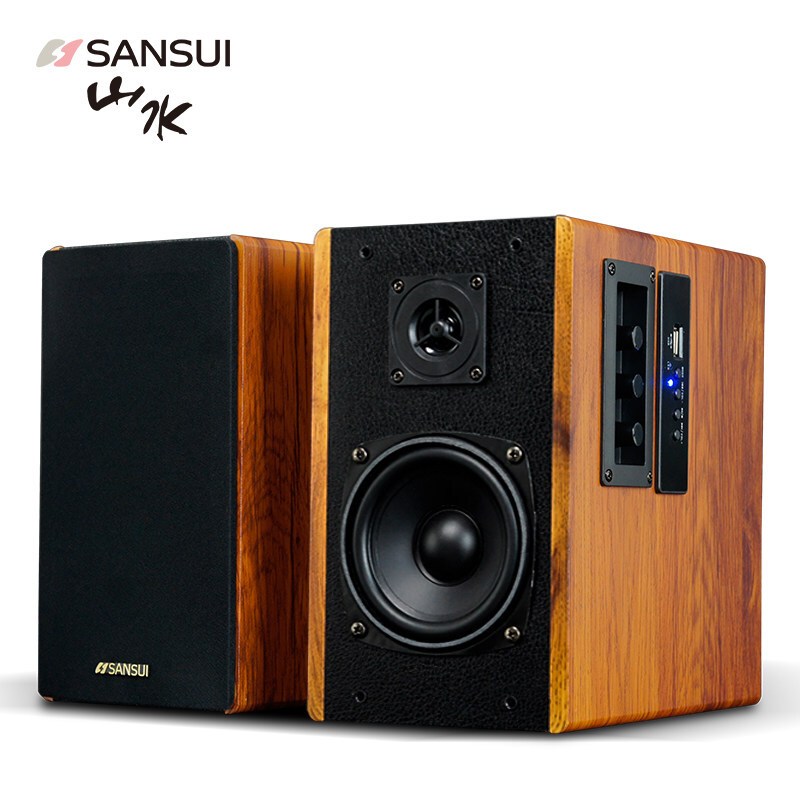 山水sansui62c台式组合音响电脑音响低音炮20usb无线蓝牙音响蓝牙版