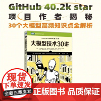 大模型技术30讲 大模型制作应用与开发deepseek模型开发人工智能机器学习深度学习LLM提示工程师书 人民邮电正版书