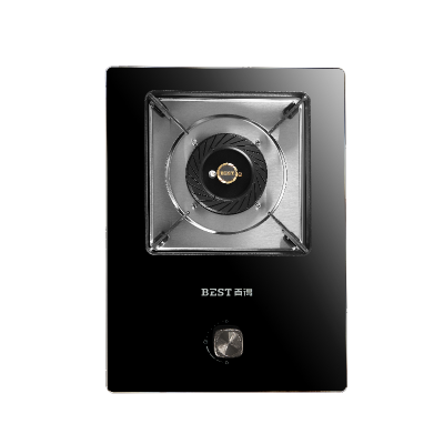 百得(BEST)华帝股份燃气灶AQ02 5.0kW台嵌两用单灶零秒启动无需等待钢化玻璃面板一级能效液化气(不含安装)