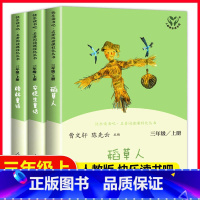 快乐读书吧三年级上[全套3册] [正版]人教版 快乐读书吧三年级上册 稻草人安徒生通话格林童话 全套3册 人民教育出版社