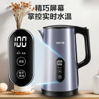 苏泊尔(SUPOR)1.7升大容量 316L不锈钢内胆1500W大功率温度显示电水壶SW-17S61A