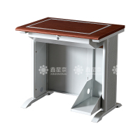 鑫星奈XXN4012422 隐藏式翻转电脑桌培训桌教室机房多媒体学习桌办公桌C款单人位