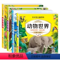 [4册]动物+植物+海洋+昆虫(彩图注音版) [正版]动物世界百科全书全套4册DK博物大百科彩图注音版少儿奇趣植物海