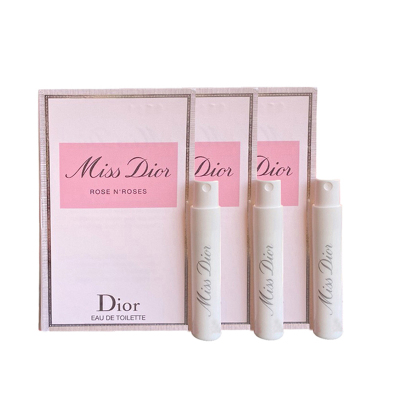 迪奥Dior克丽丝汀迪奥小姐玫舞轻旋淡香水1ml*3