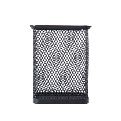 晨光 M&G 金属铁质笔筒 ABT98403 圆形 85×100 (黑色) 个