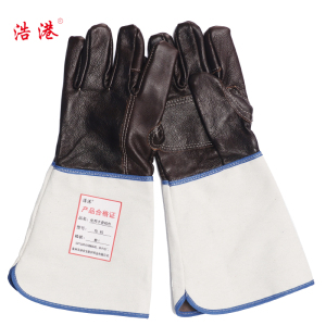 浩港 电焊手套(棕色) 均码 副