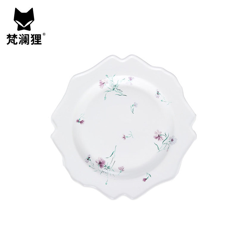 梵澜狸碎花陶瓷餐盘TA81 个