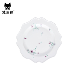梵澜狸碎花陶瓷餐盘TA81 个