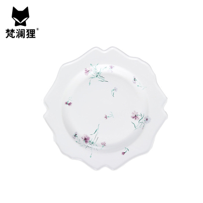 梵澜狸碎花陶瓷餐盘TA81 个