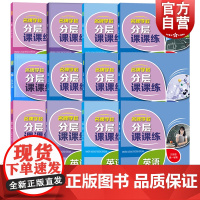 名牌学校分层课课练六四八九年级数学物理化学英语N版 初中初一二三年级6789上下第一二学期复习用书上海科技教育出版社正版