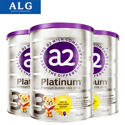 A2Platinum白金幼儿配方奶粉9003段3罐新西兰原装进口
