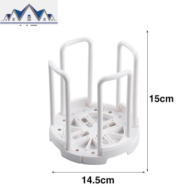 创意厨房沥水碗架可伸缩家用放碗碟盘收纳置物架塑料晾碗空碗架子 三维工匠
