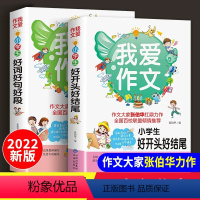 [正版]2册小学生好开头结尾作文书 好词好句好段大全集 小学生3-6年级作文大全 三四五六年级作文素材小学版同步教辅导