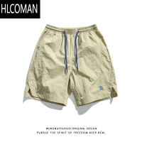 HLCOMAN山系户外工装速干运动短裤男潮牌机能宽松休闲直筒五分裤