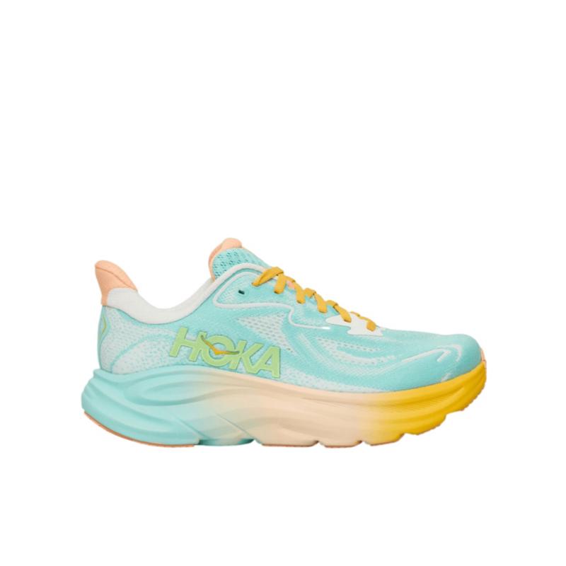 Hoka One One女运动鞋提花针织反光缓震轻便休闲跑鞋