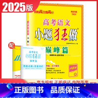 [正版]2025高考语文小题狂做巅峰篇逐题特训重难点突破紧扣时代主题重难点思维方法通用版新高考同步高二三课时教辅练习册附