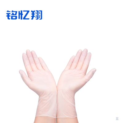 铭忆翔 一次性PVC手套 100只/盒 S码 盒